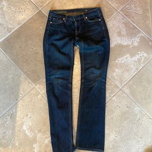JCrew Size 26 Matchstick Jeans